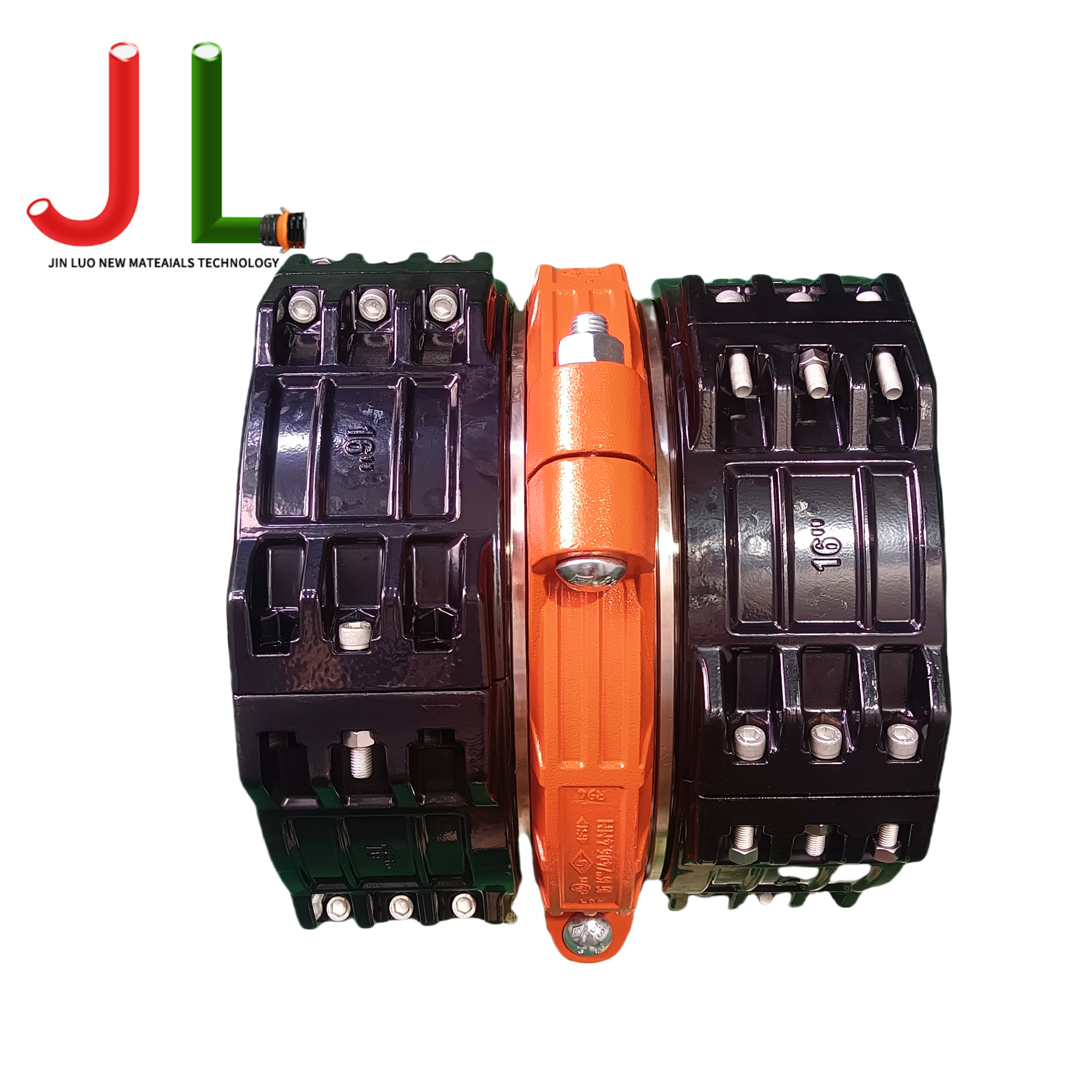جفت شیلنگ شیاردار V-شیاردار JINLUO LDHC