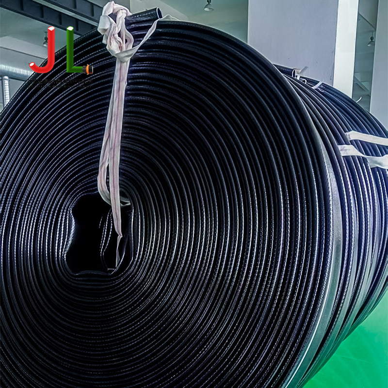 شیلنگ فشاری پلی اورتان سنگین Jinluo - لوله تخت Flexible Reinforced TPU